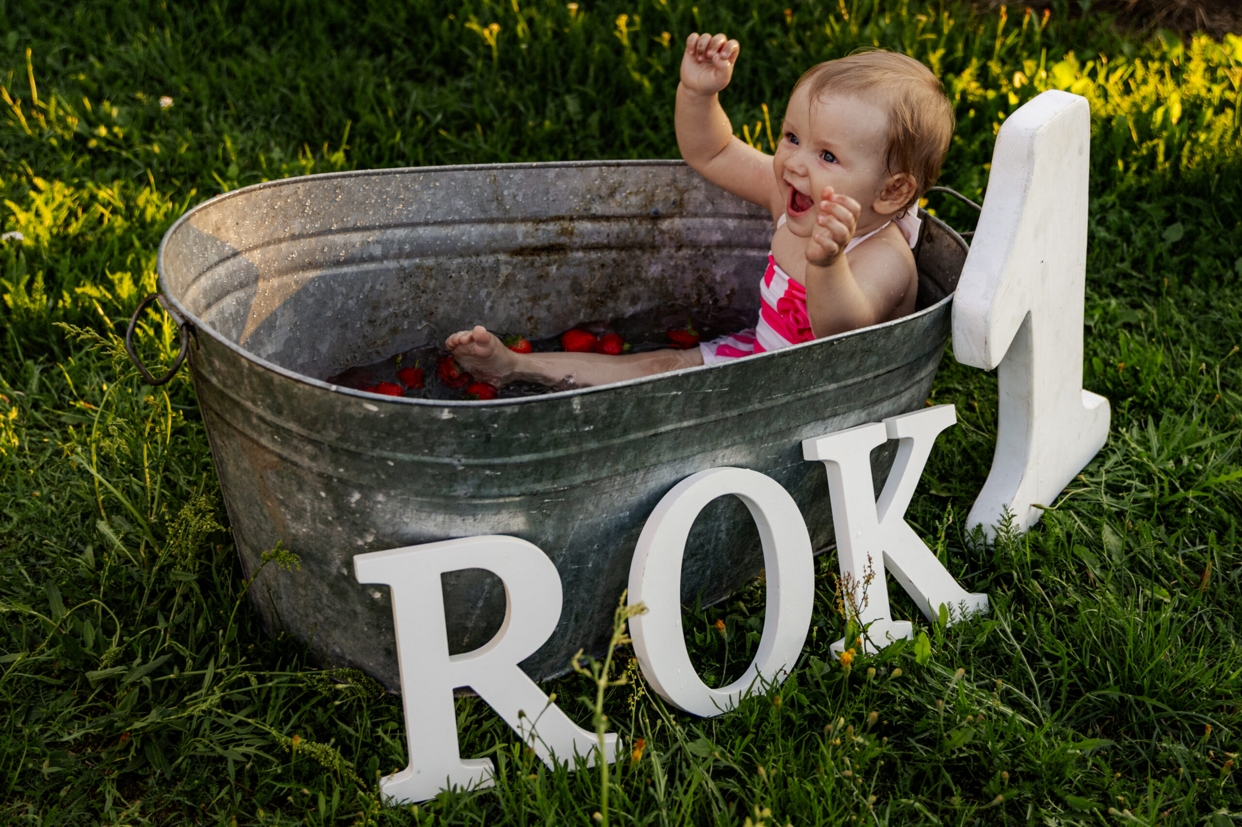 sesja urodzinowa roczkowa